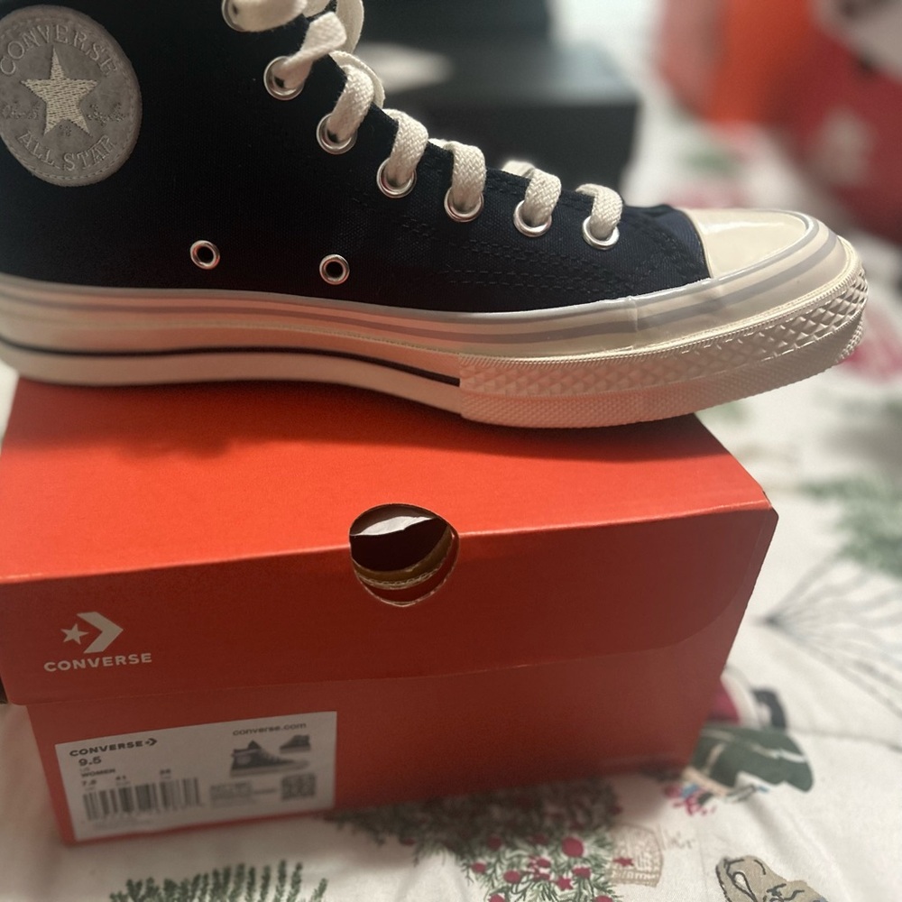 Brand New - Converse High-Tops. Women’s 9.5 shoe size
